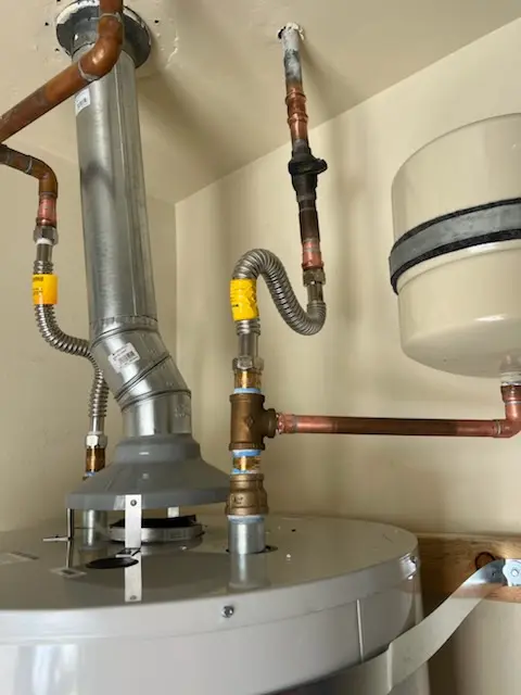 Water heater installation and plumbing repair in Owl